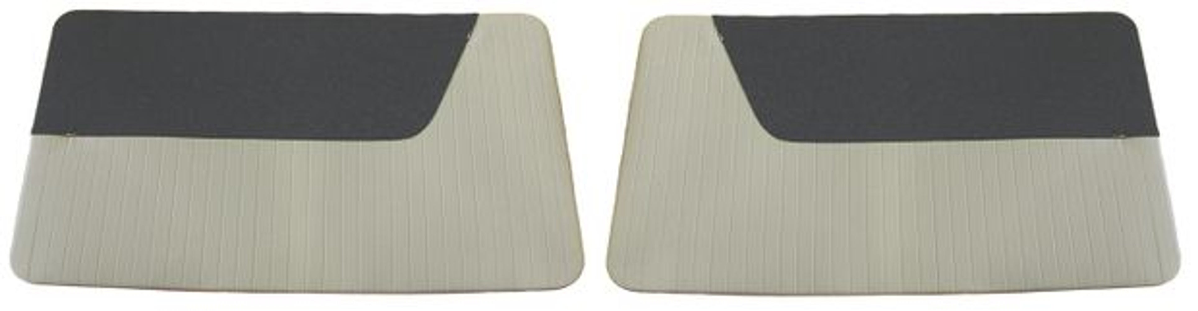 Deurpanelen voor Volvo PV444K-L 1955-58, lichtgrijs/grijs