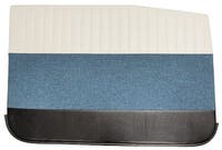 Deurpanelen voor Volvo Amazon 4d 1959-60, beige/turkoois/zwart — bild 2 av 2