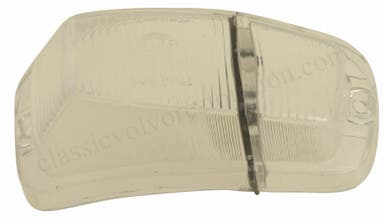 Knipperlichtglas voor Volvo Amazon, wit/wit, rechts