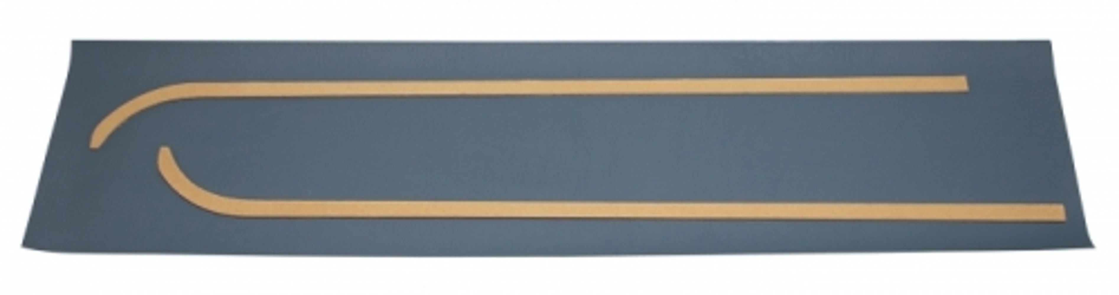 Panelen B-stijl voor Volvo PV544B 1960-61, blauw