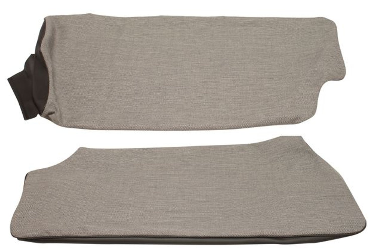 Achterbankbekleding voor Volvo Duett 1957-58 grijs/zwart