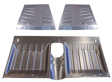 Bodemplaatset voor en achter voor Volvo 1800
