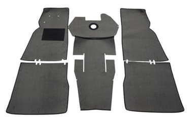 Tapijtset voor Volvo Duett 445, grijs textiel