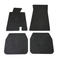 Mattenset Accessoires voor Volvo 164 1968-71, zwart rubber — bild 1 av 4