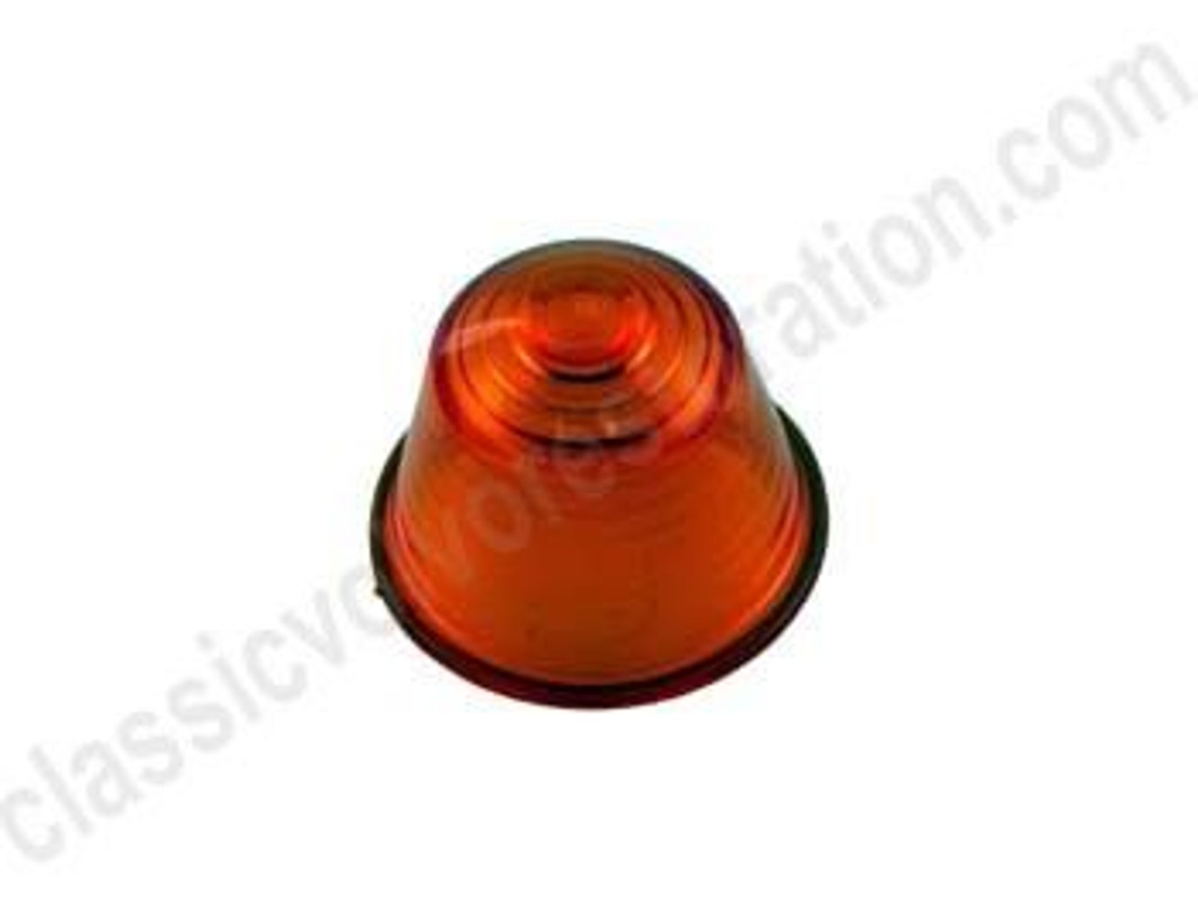 Knipperlichtglas oranje