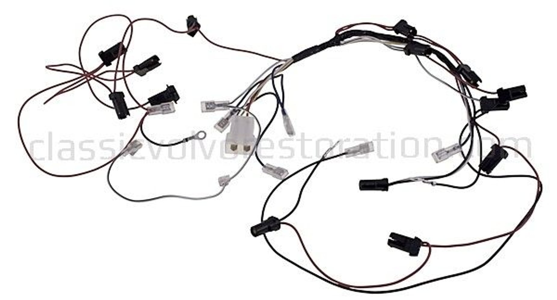 Bedradingspaneel voor Volvo 1800E, 1800ES 1970-72