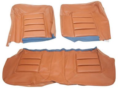 Bekleding achterbank voor Volvo 140GL, 164 1973-74 bruin