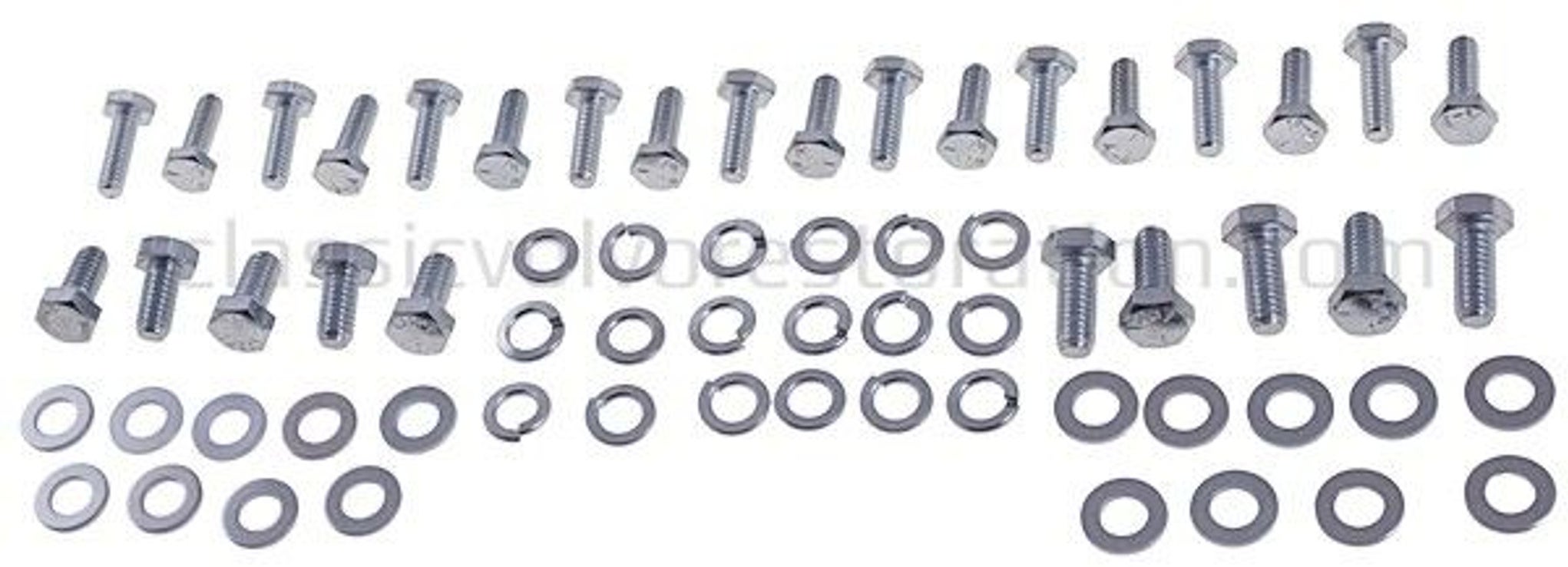 Montageset oliecarter m/flens