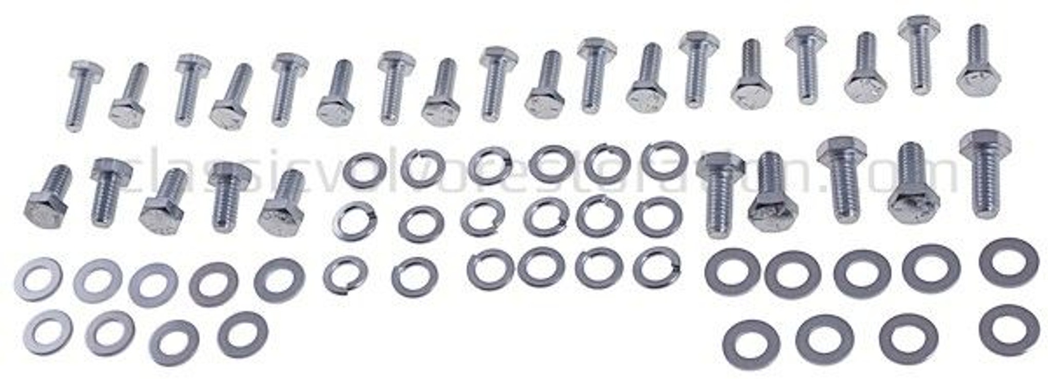Montageset oliecarter m/flens