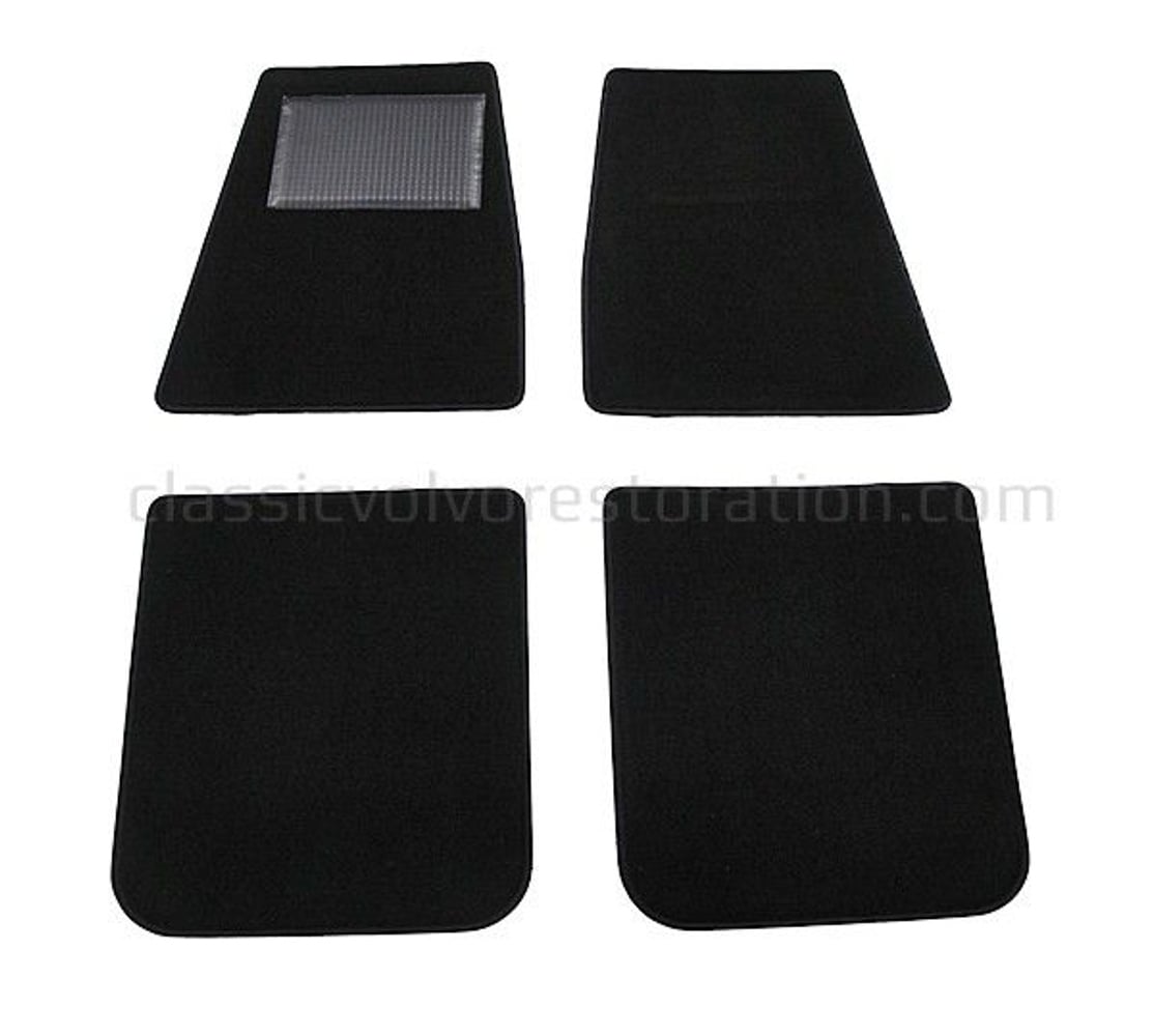 Mattenset PV/Duett zwart