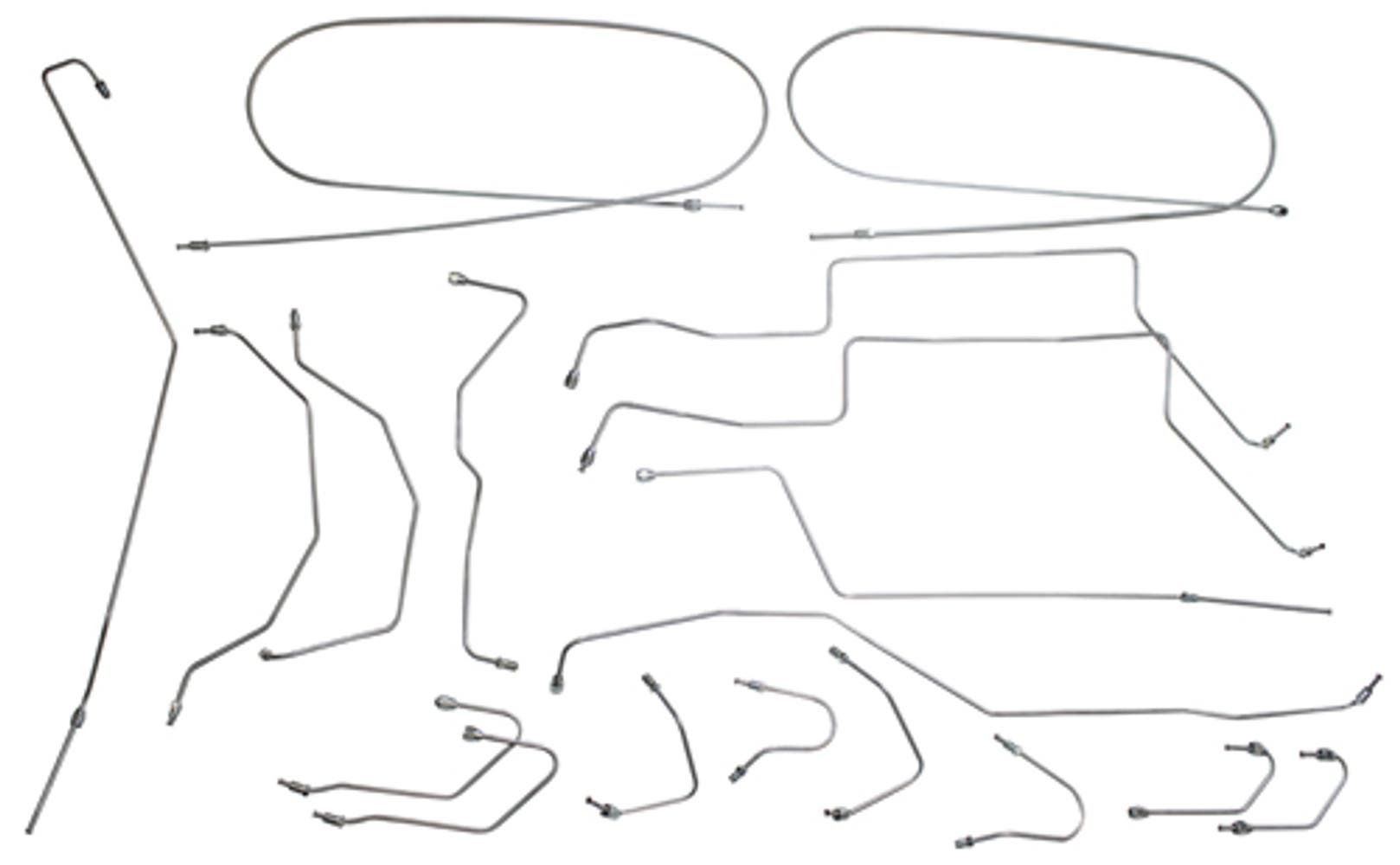 Rempijpenset 2-circuit VST