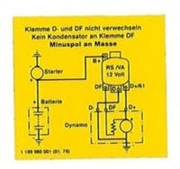 Laadrelais voor sticker 12V — bild 1 av 2