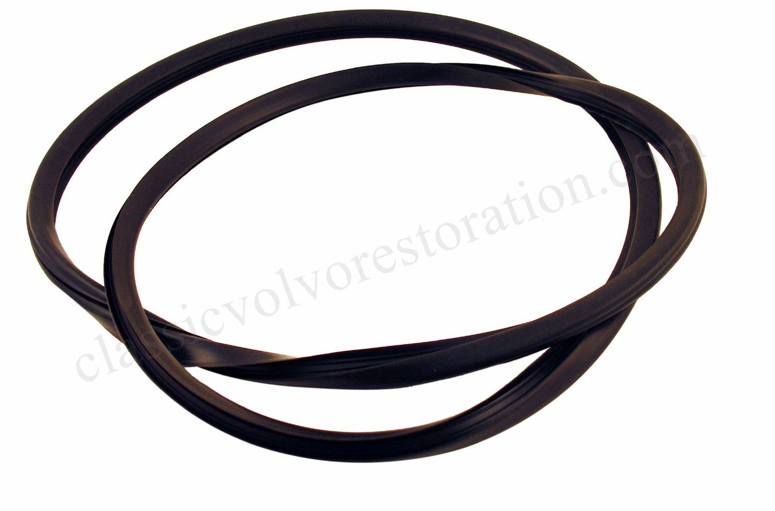 Rubberen afdichtingsstrip achterruit voor Volvo Amazon Kombi, voor auto's zonder chromen sierstrips