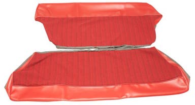 Bekleding achterbank voor Volvo PV544 1962-63 rood