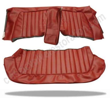 Bekleding achterbank voor Volvo Amazon 4d 1964 US rood