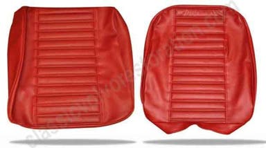 Bekleding voor de voorstoel van de Volvo Amazon 2d, Amazon Kombi 1969 rood