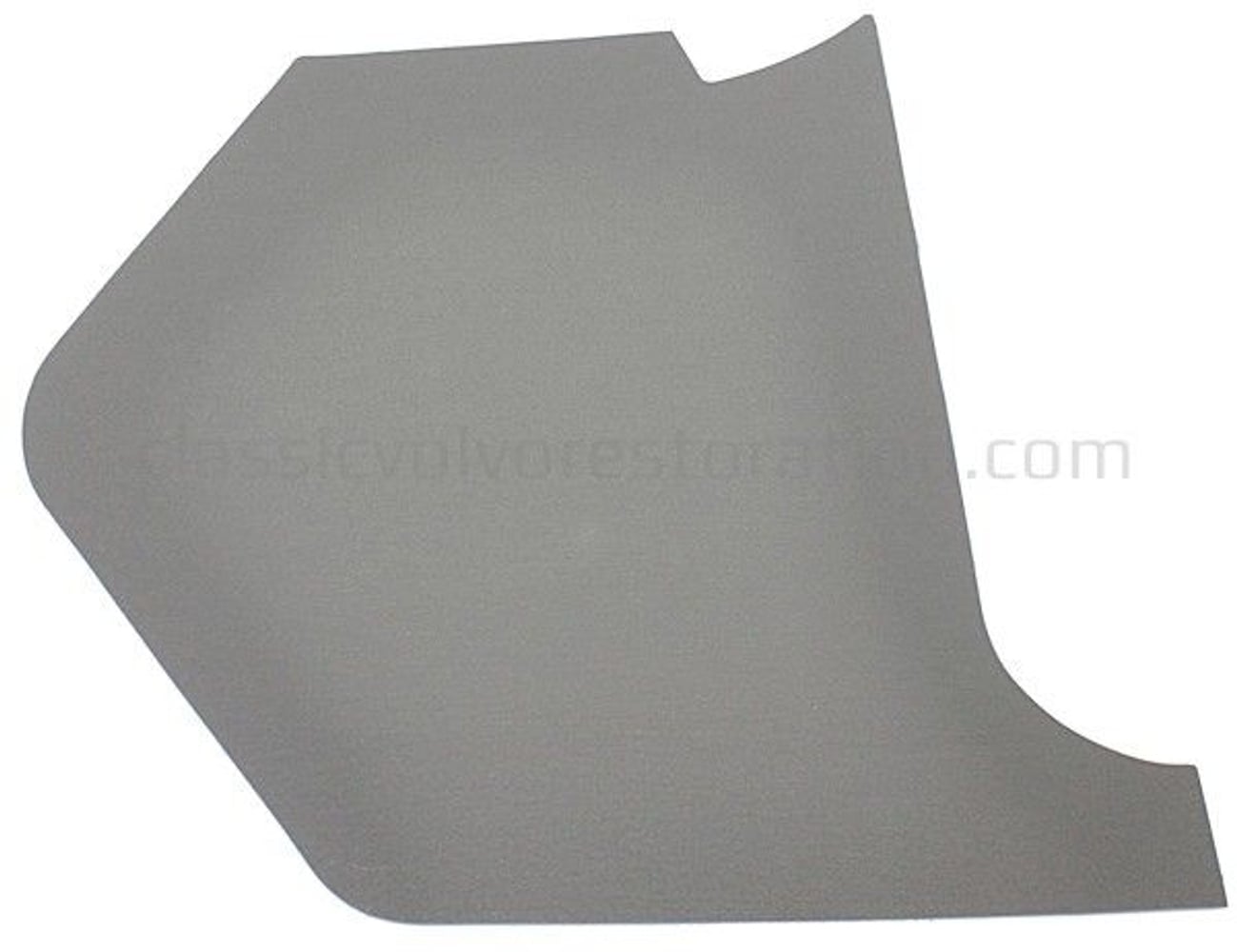 Dashboardpaneel rechts grijs