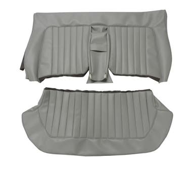 Bekleding achterbank voor Volvo Amazon 4d 1962-63 US grijs