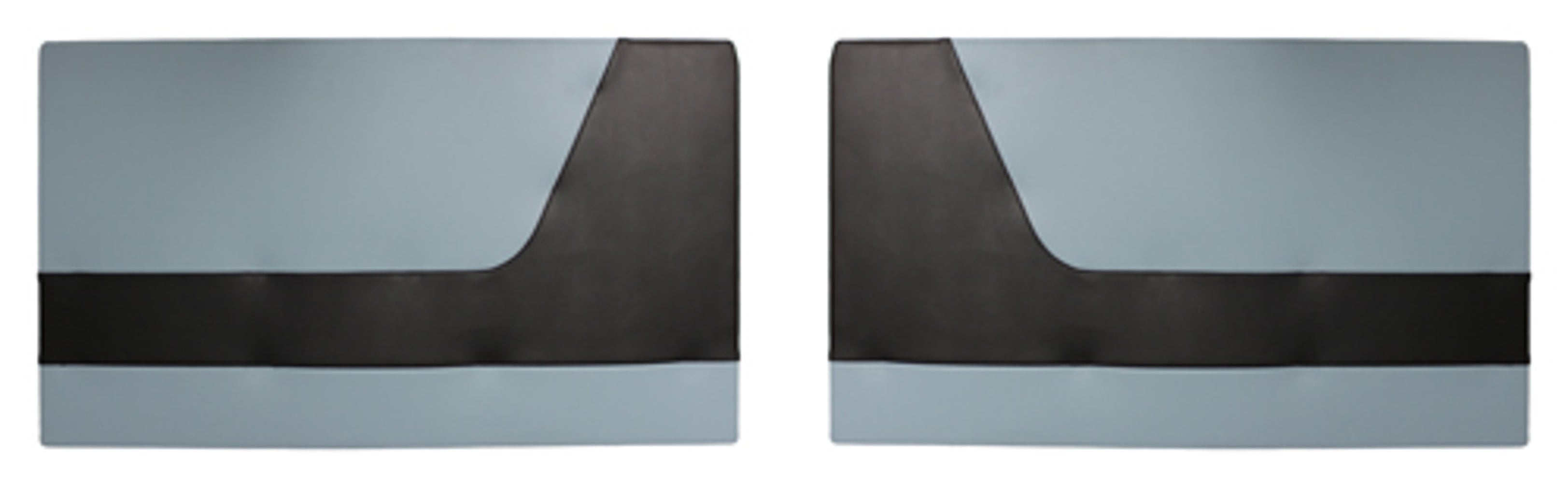 Deurpanelen voor Volvo Duett, 1957-58 VS blauw/zwart
