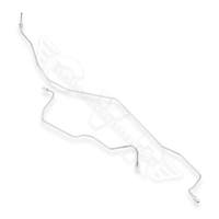 Remleiding 2-circuit achter voor Volvo Amazon, Amazon Kombi 1969-70, 1800 1969-73, links, voorgebogen — bild 2 av 2