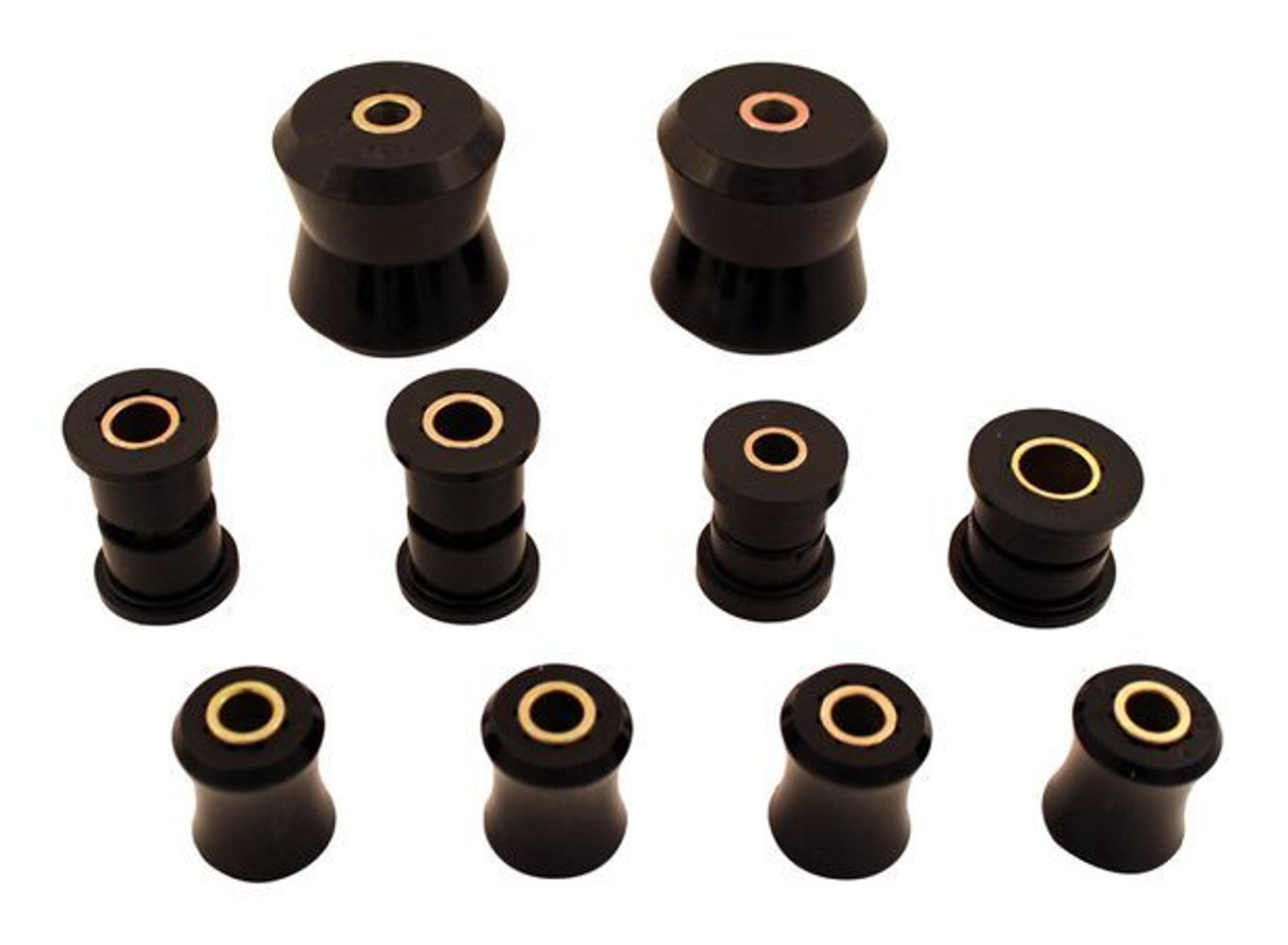 Bussingsset achter polyurethaan