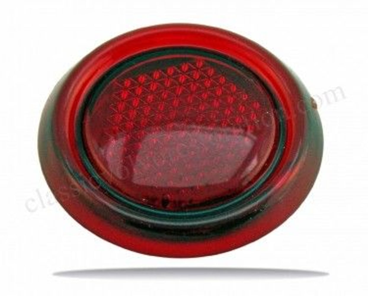 Glazen latei voor Volvo PV444, rood