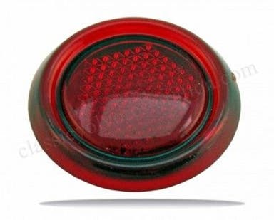 Glazen latei voor Volvo PV444, rood