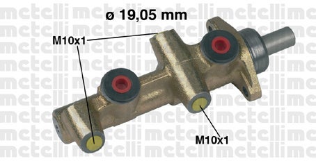 Remhoofdremcilinder voor Volvo 740, 760, 940, 960 met ABS 1982-1991 — bild 2 av 3