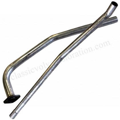 Uitlaatpijp Volvo Amazon 1962-1966 vooraan