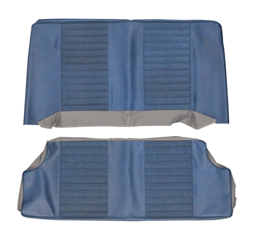 Bekleding achterbank voor Volvo Amazon 2d 1970 blauw