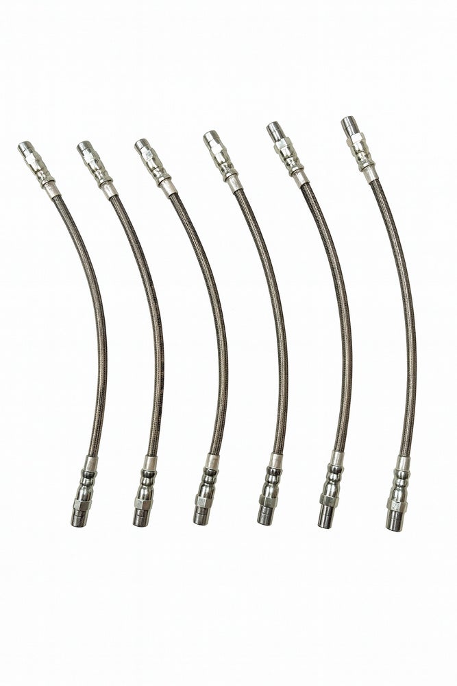 Remslangenset voor Volvo 240 1978-1993, gevlochten metaal