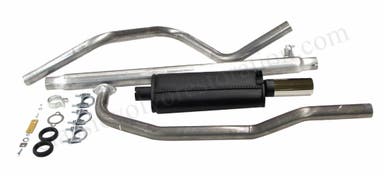 Uitlaatsysteem voor Volvo Amazon, 1962-66, 2" sport