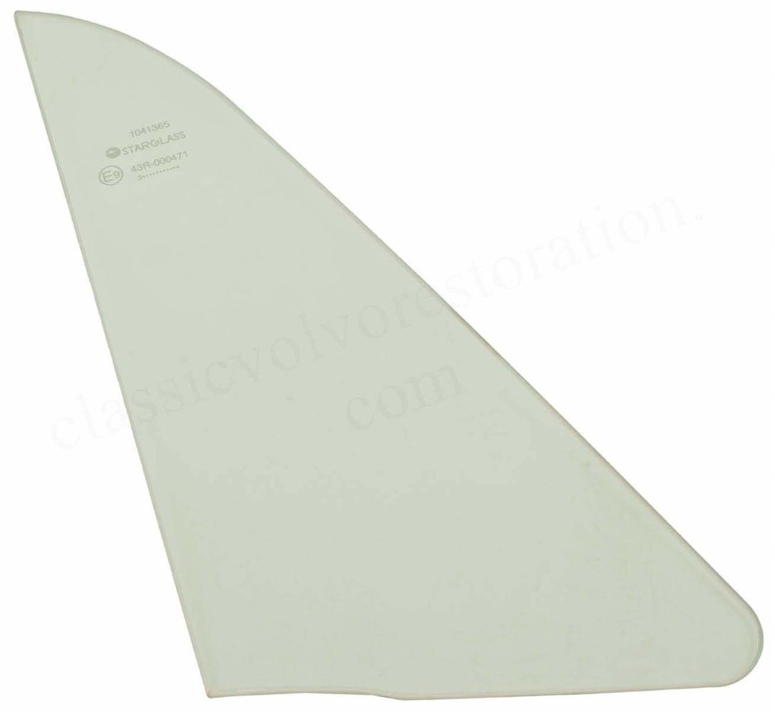 Groen ventilatieraam voor Volvo 1800S, 1800E, rechts