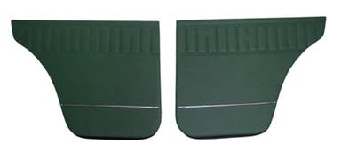Achterportierpanelen voor Volvo Amazon 4d, Amazon Kombi 1967-68, groen