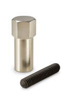 Schroef UNC 1/4-20 kleppendeksel chroom — bild 1 av 2