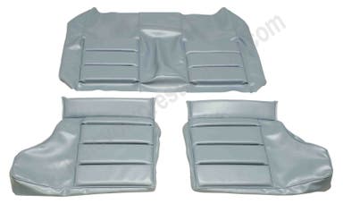 Bekleding achterbank voor Volvo 1800ES, 1973, blauw