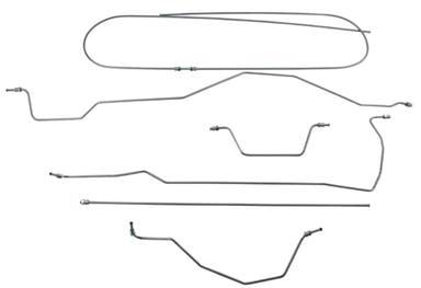 Remleidingset Volvo Duett 210 1958–1968 voorgebogen