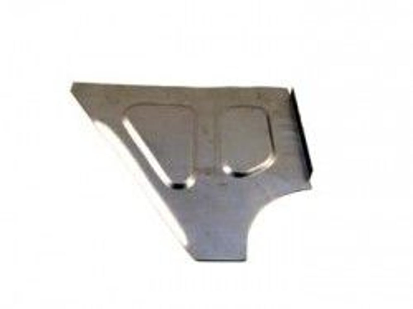 Plaat onder achterbank Links