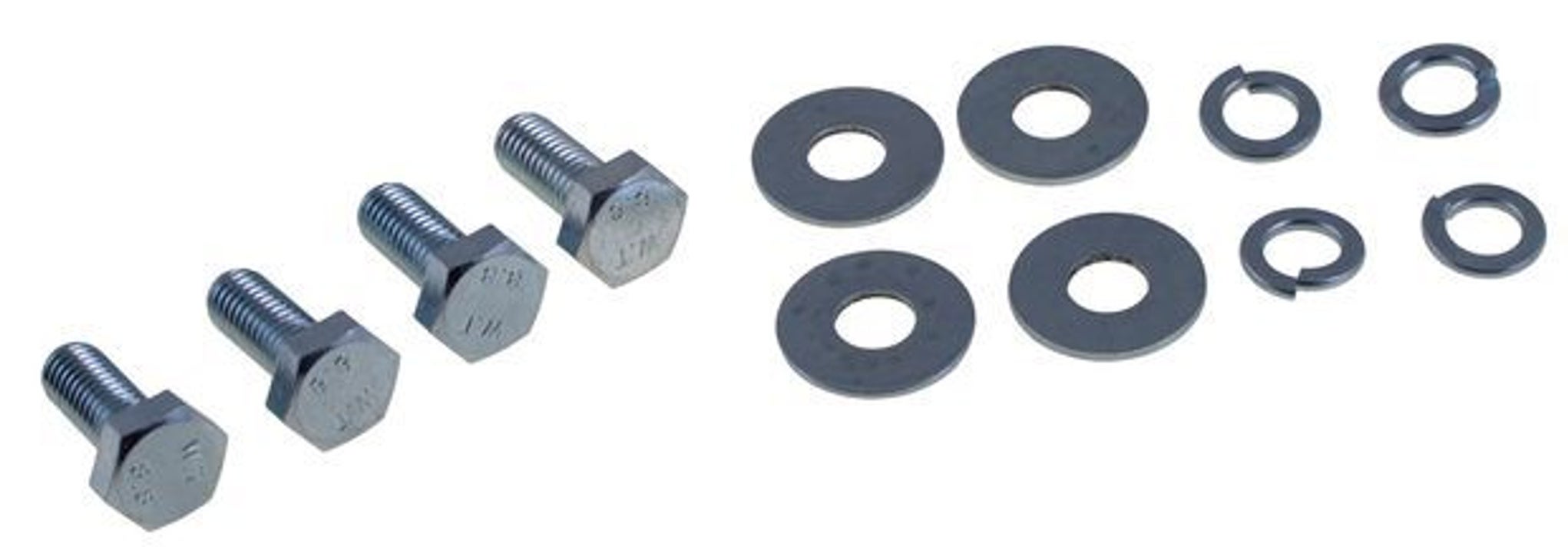 Montageset bumper achter