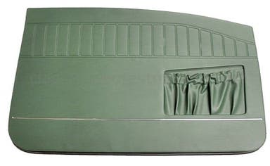 Deurpanelen voor Volvo Amazon 2d 1967-68 groen, links/rechts
