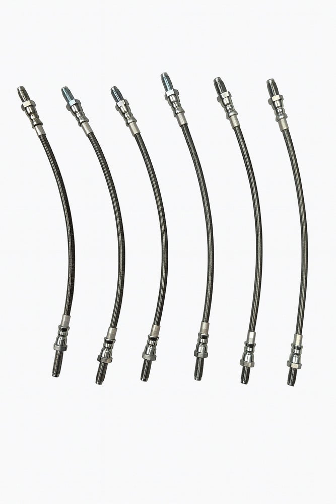 Remslangenset voor Volvo 240 1975-78, metalen gevlochten