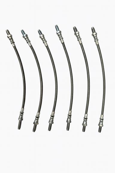 Remslangenset voor Volvo 240 1975-78, metalen gevlochten