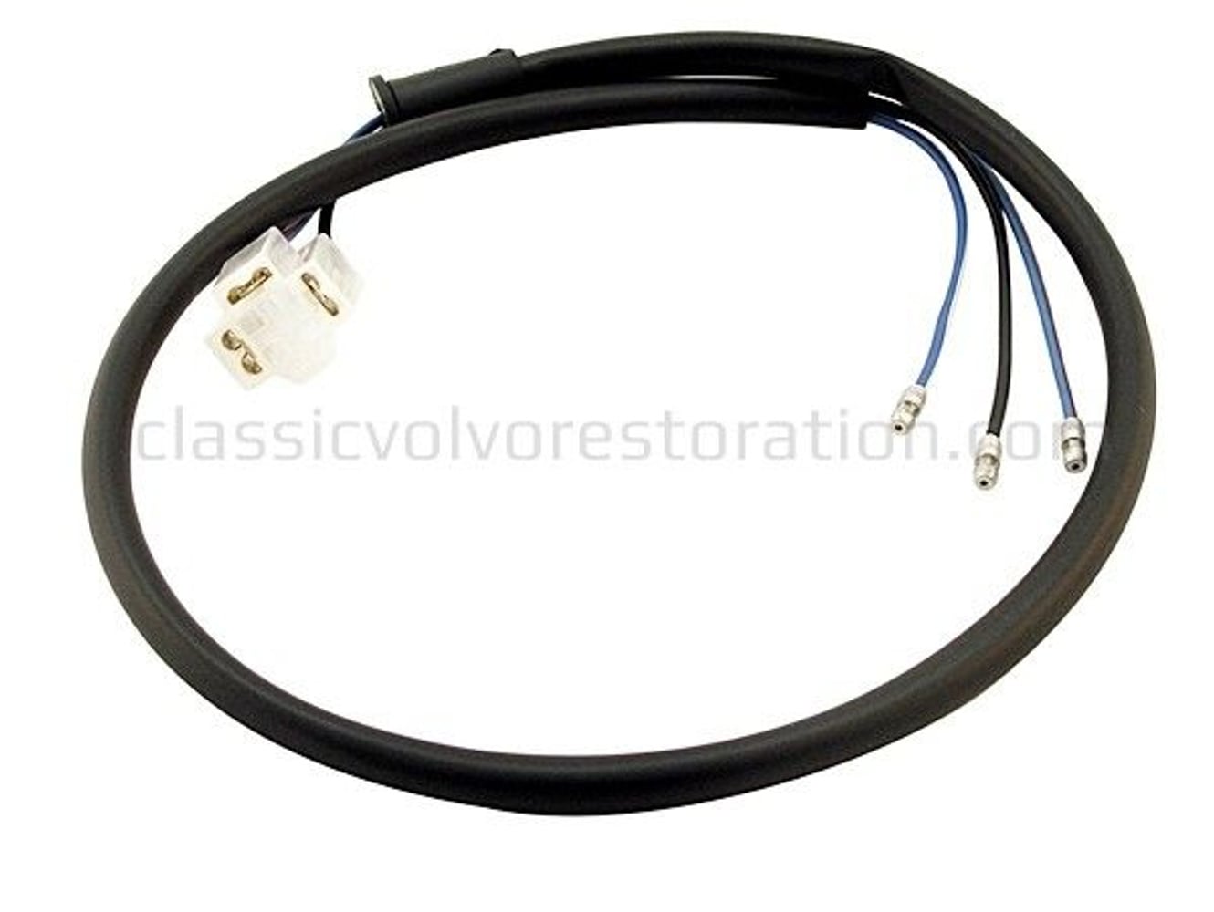 Koplampbedrading voor Volvo 1800E, 1800ES, kabels naast elkaar