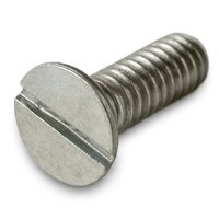 Schroef bodemplaat in slot