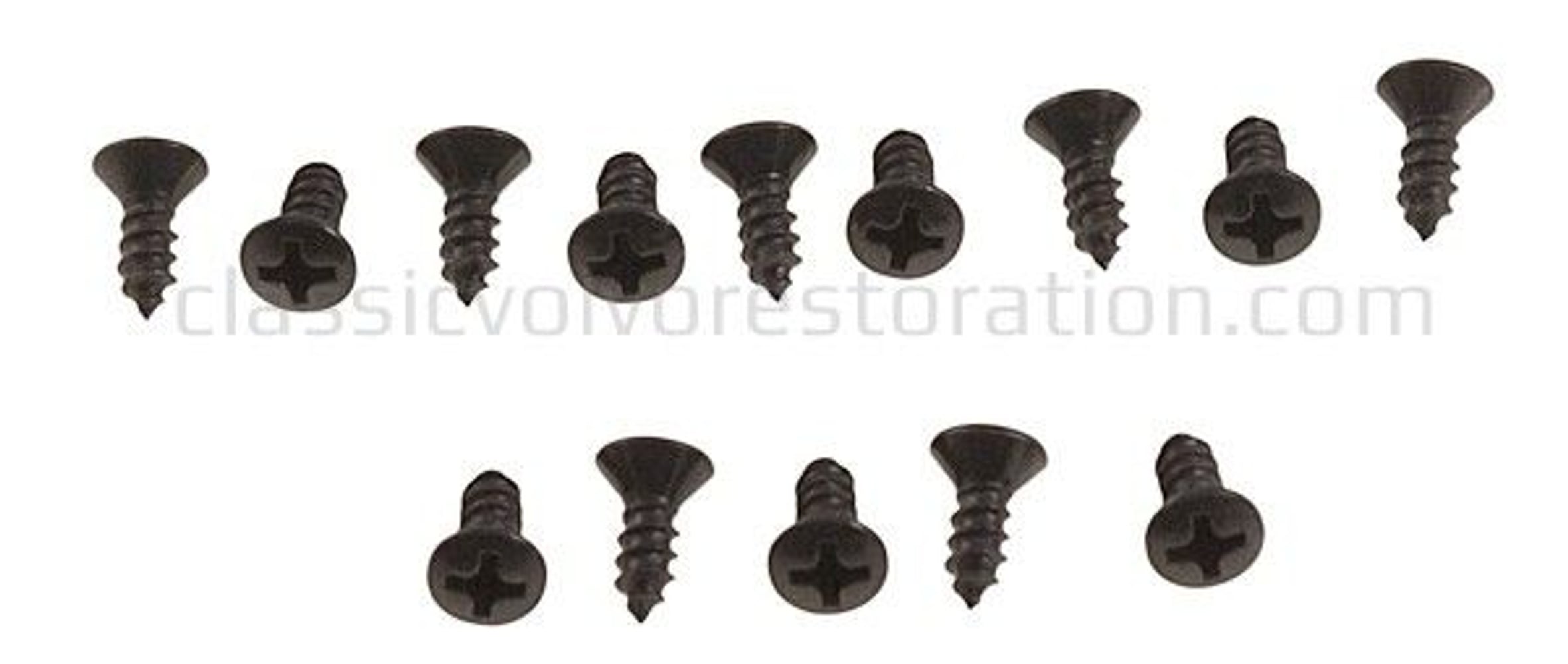 Montageset voor motorkapriemen voor Volvo PV444, PV544, Duett -62 — bild 2 av 2