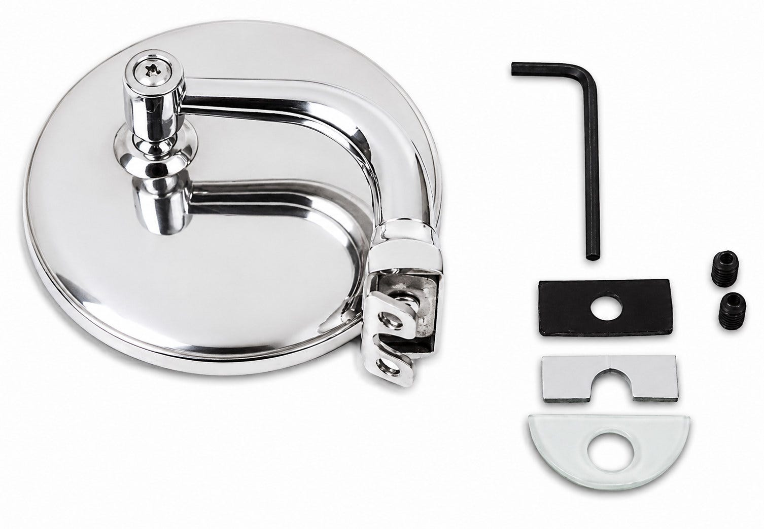 Buitenspiegel voor deur – Peep Mirror 4" – Volvo PV 444, 544 — bild 2 av 3