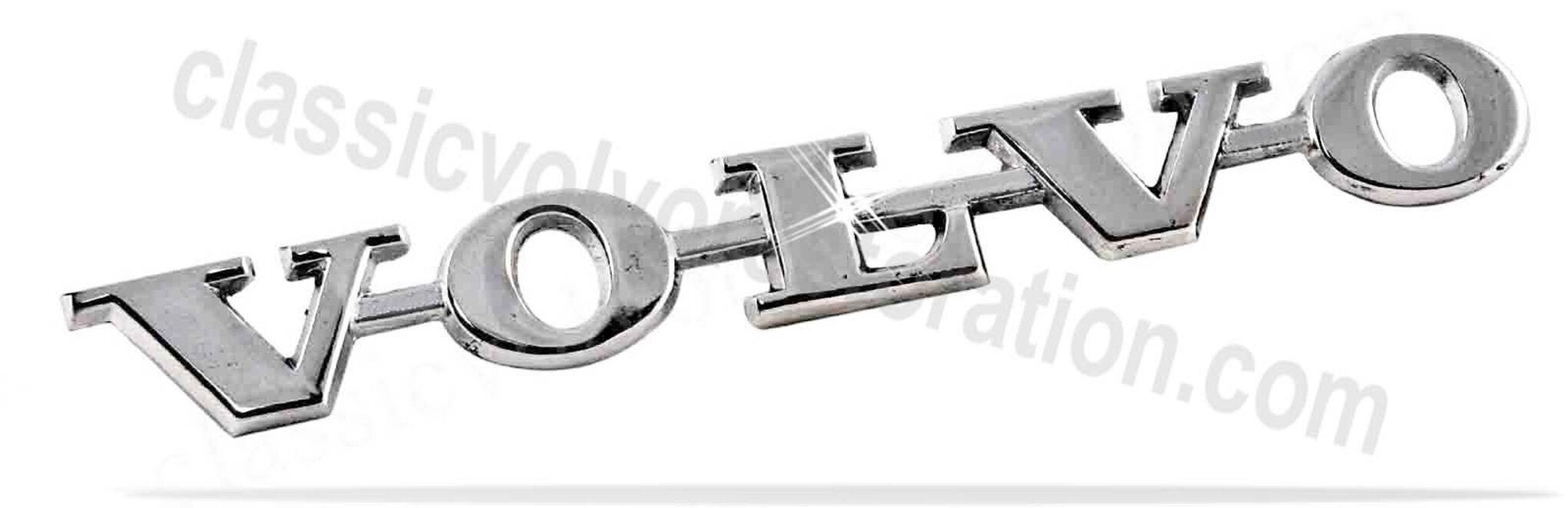 Embleem Volvo achter