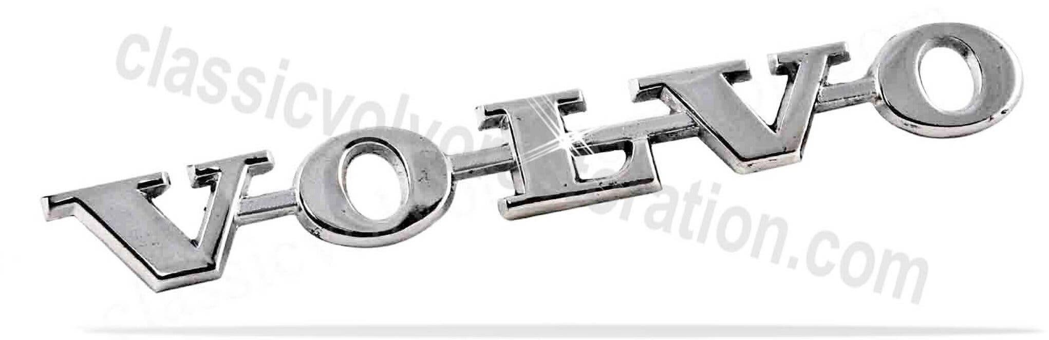 Embleem Volvo achter