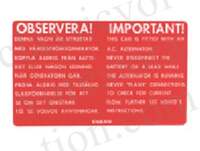 Sticker dynamo 123GT