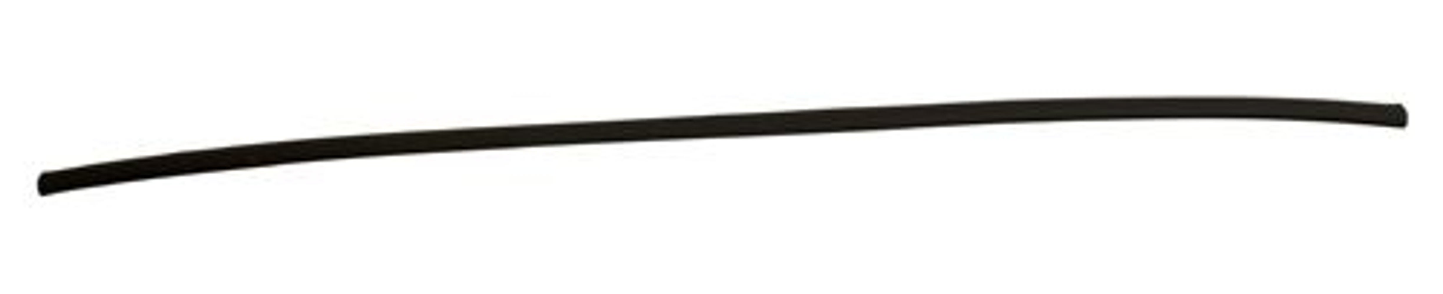 Sierstrip boven V-raam voor Volvo 940, 960, S90, V90, zwart